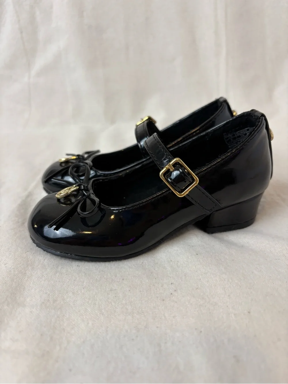 MICHAEL Michael Kors Toddler Girls' Black Patent Mary Jane size 8 Designer